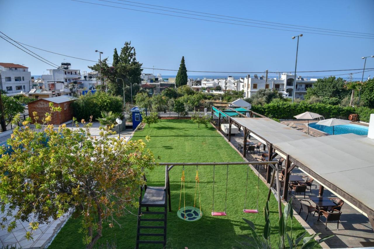 Iraklis Apartments Stalida Eksteriør bilde